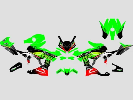 デコオーダー Buy Kawasaki ZX-6R Motorcycle Decoration Kit - Motorcycle