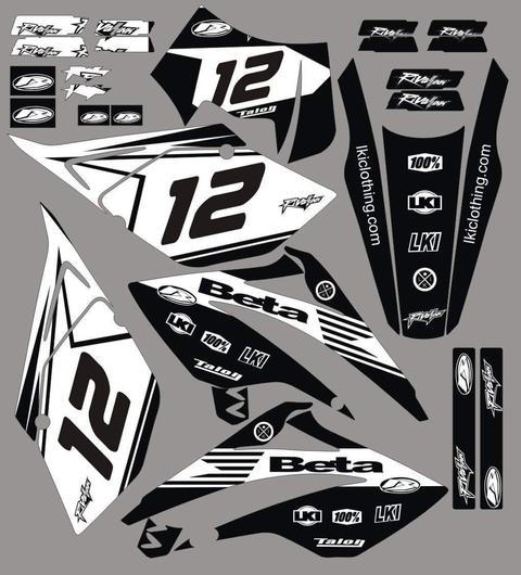 kit deco beta rr sm enduro 50