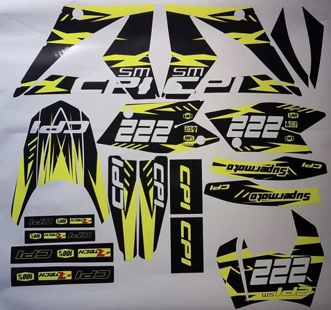 kit deco cpi sm enduro 50