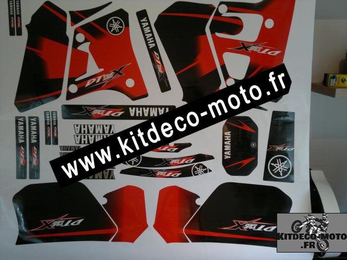 kit deco yamaha dt dtr dtx sm enduro 125