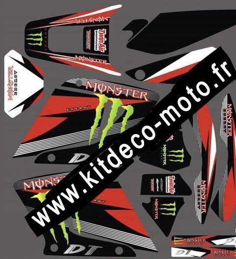 kit deco yamaha dt dtr dtx sm enduro 125
