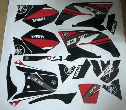 kit deco yamaha dt dtx dtr sm enduro 50