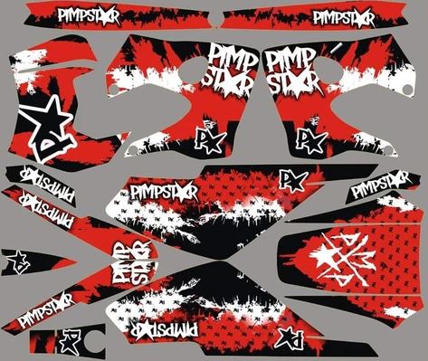 kit deco derbi drd racing senda xtreme drd sm enduro 50