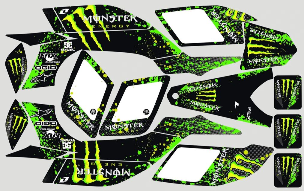 Kit Deco Raptor 450 Monster 2