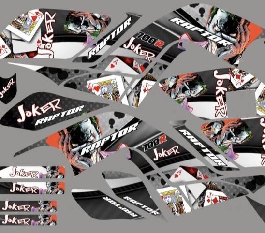 Kit Deco Raptor 700 Joker