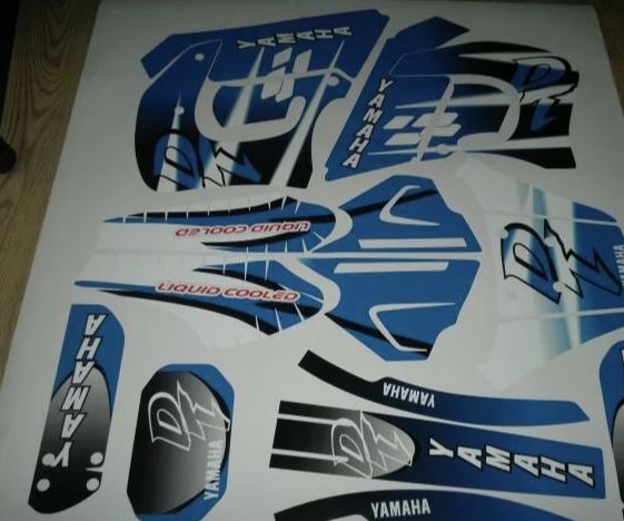 Yamaha Dt 50 Avant 2002 Blue Origine