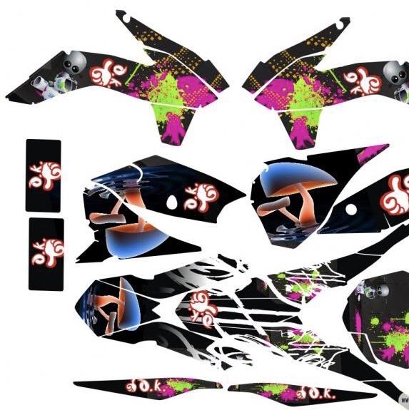 Kit DÉco Ktm Sx Sxf 2013 2015 Ovni