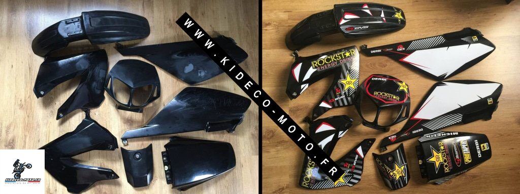 Kit DÉco Derbi Xtreme Xrace Avant 2011 Rockstar #2