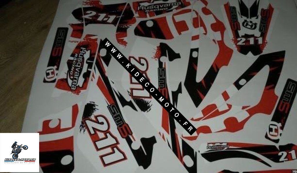 Kit DÉco Husqvarna Sms : Wr : Cr : Te : 450 510 Sm 2006 2013 Factory #2