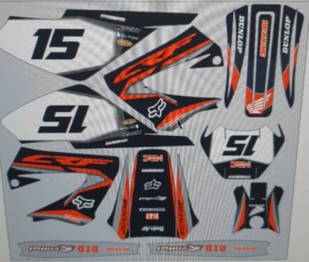Kit Deco Derbi Xtreme Crf