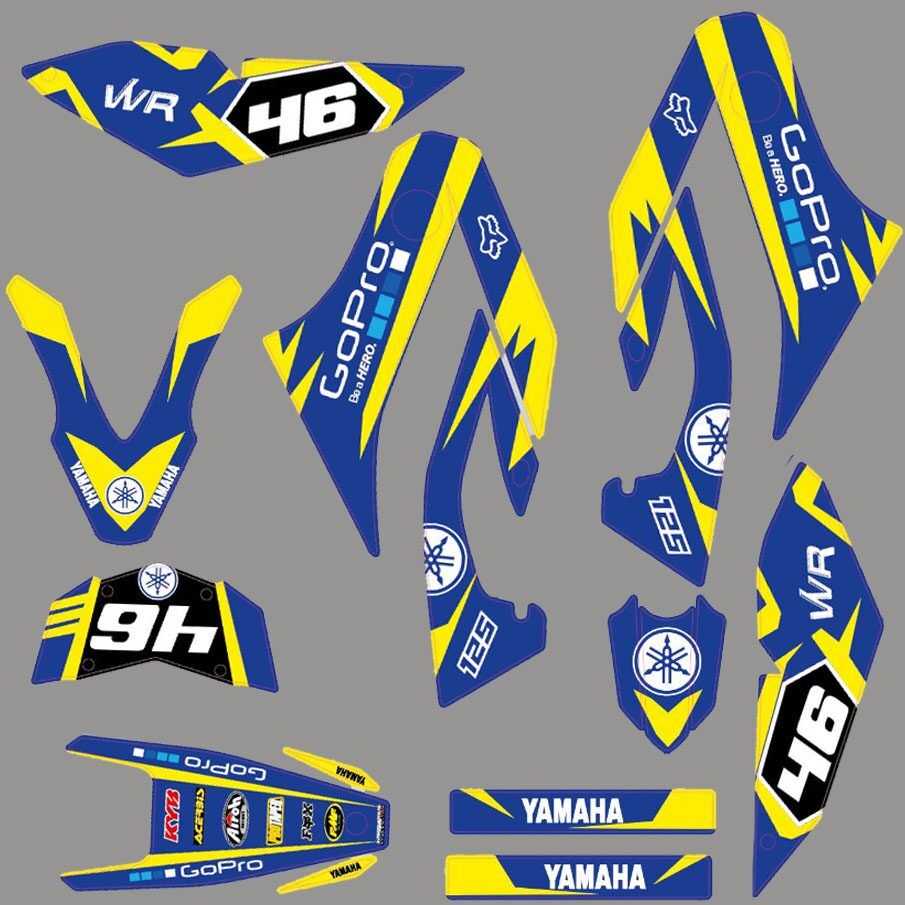 Kit Deco Yamaha 125 Wrx Gopro