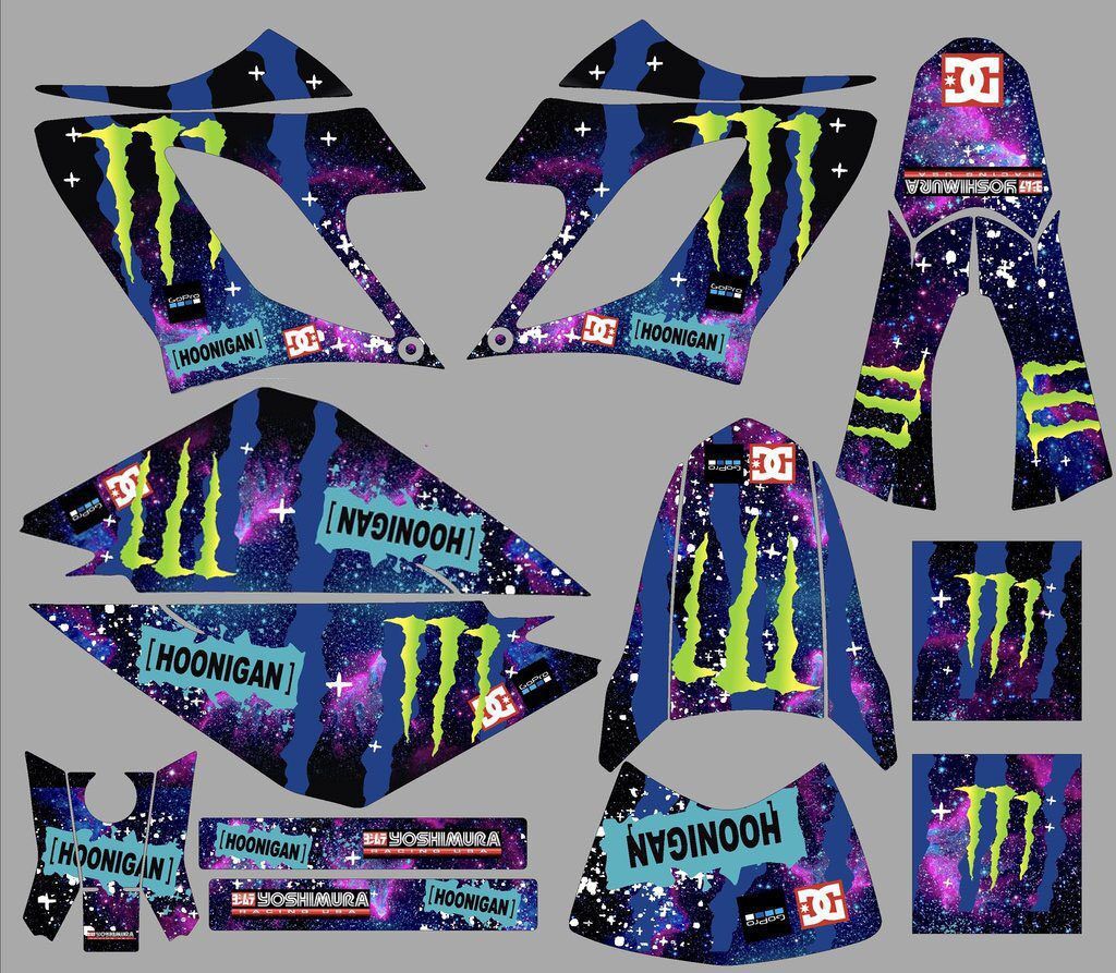 Kit Deco Derbi Drd Racing Galaxie