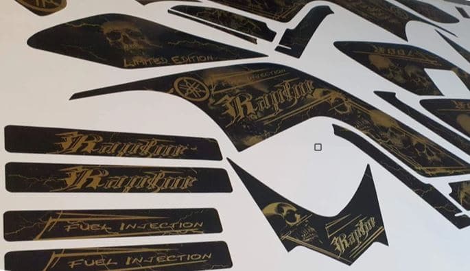 Kit Deco Raptor 700 Gold