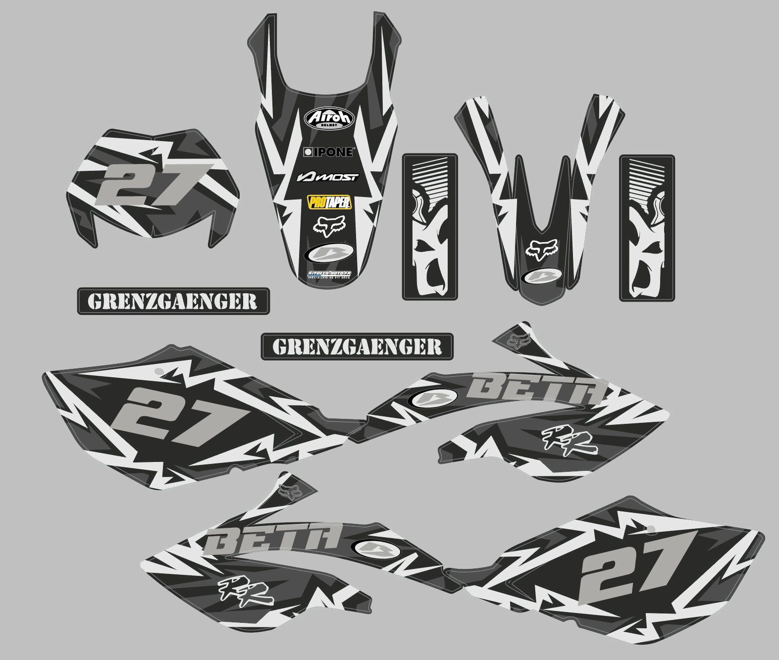 kit déco beta 50 – white line 2006 2010