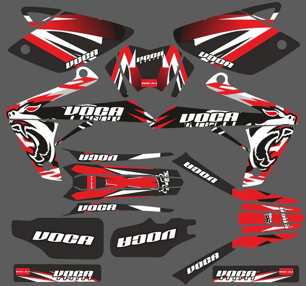 kit deco rieju 50 mrt voca rouge