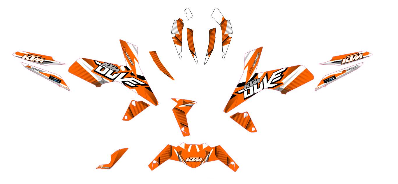 kit deco ktm 125 390 duke factory 4