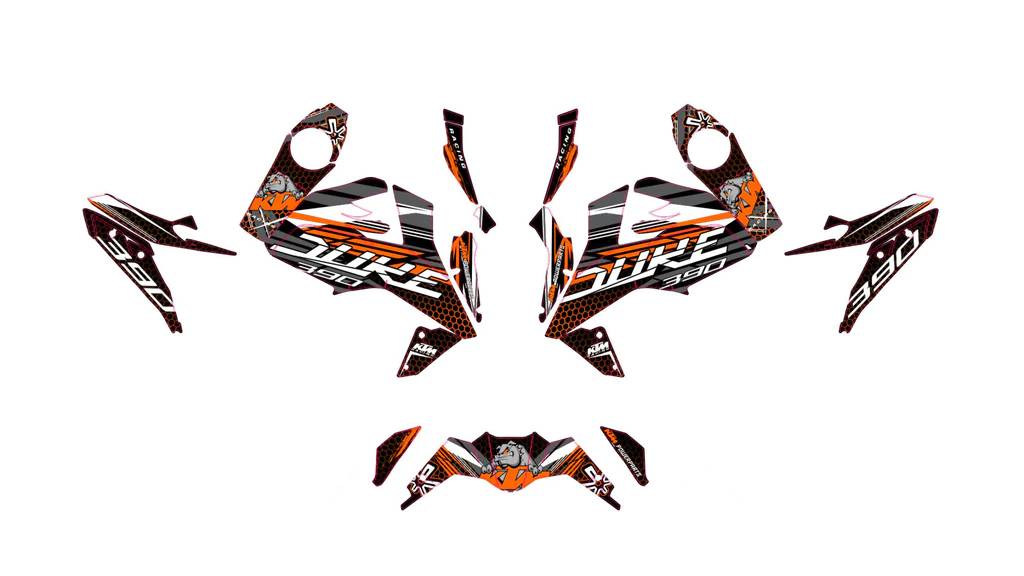 kit deco ktm 125 390 duke line