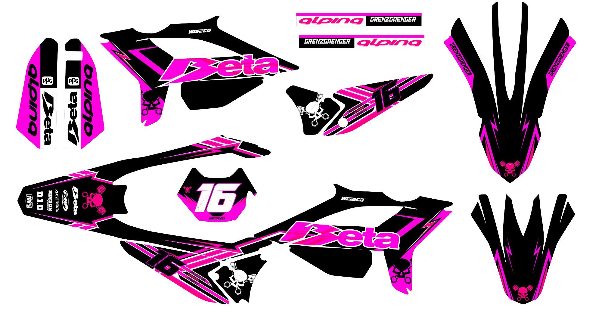 kit déco beta 50 (2021 2022) – gg rose