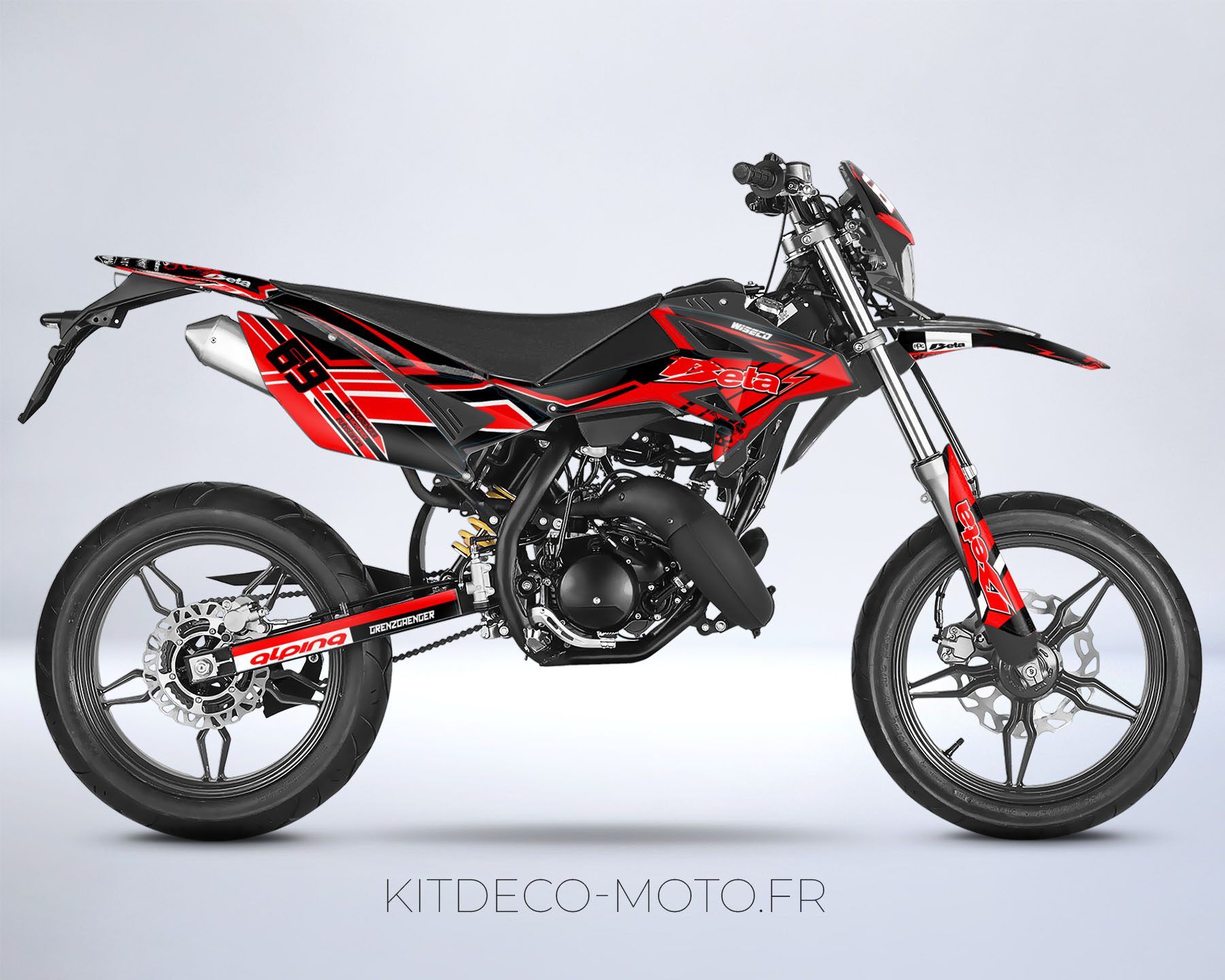 kit déco beta 50 – gg rouge – 2011 2020