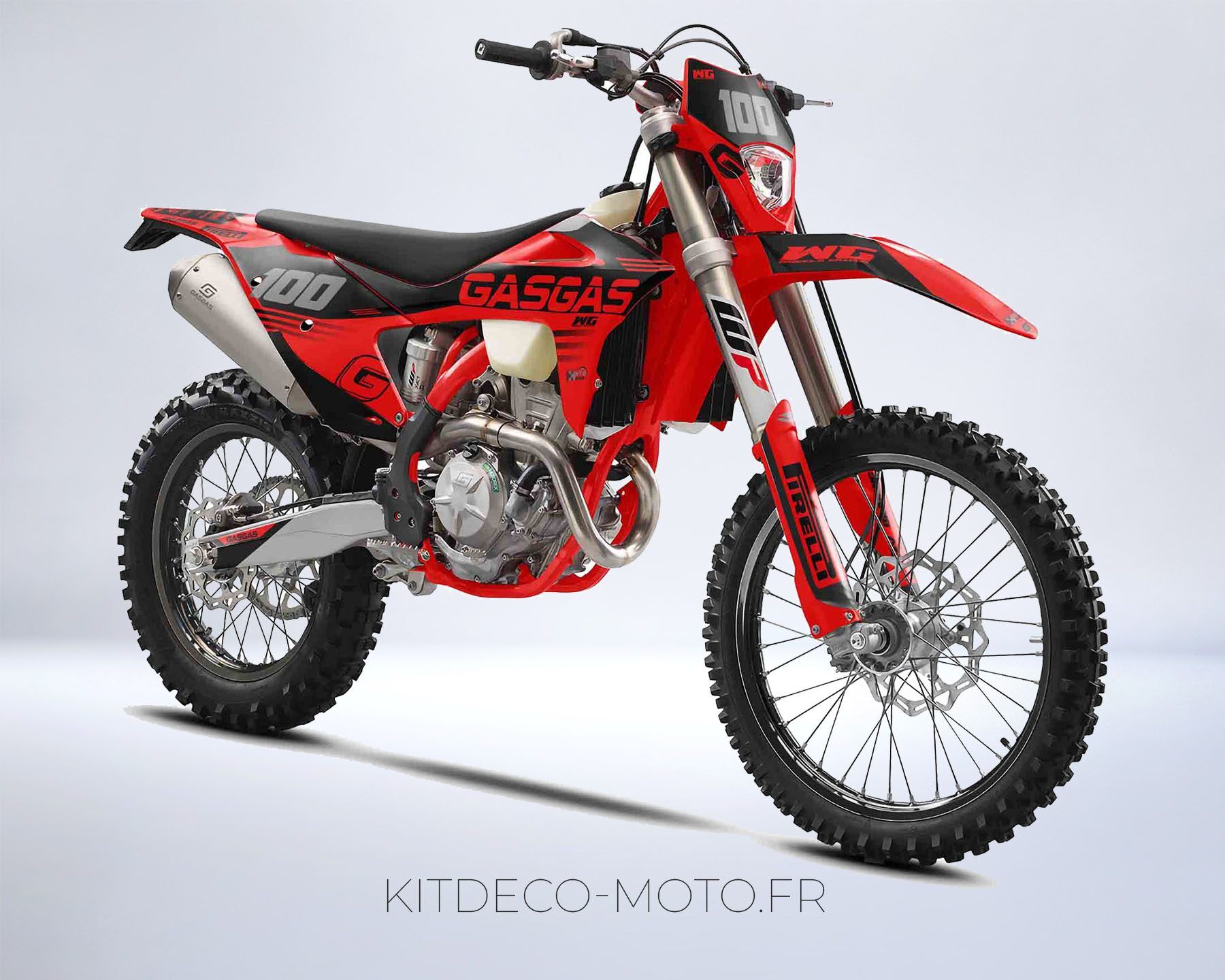 kit déco gasgas ec (2021 2023) factory black