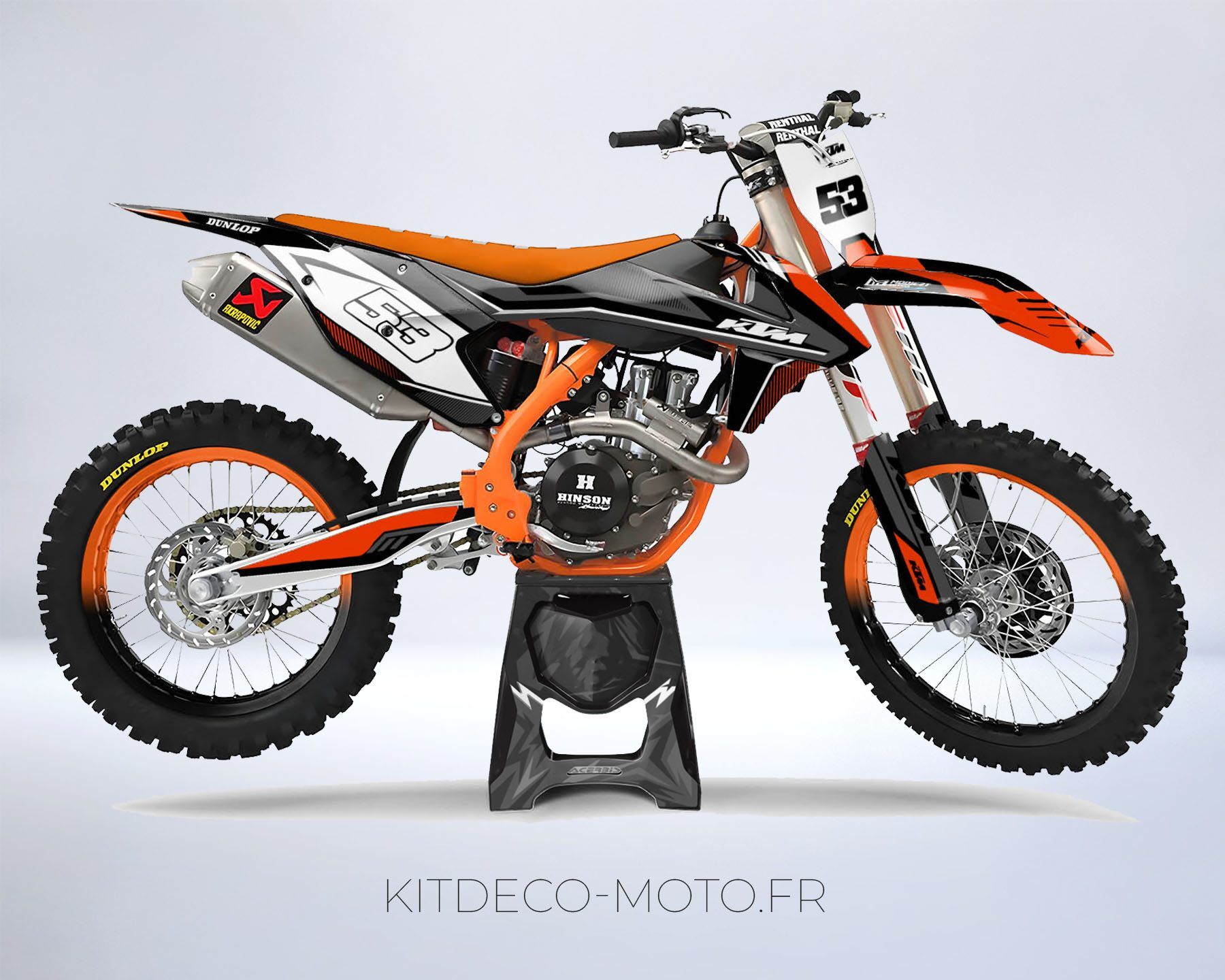 kit déco ktm sx / sxf (2016 2018) origine (copie)
