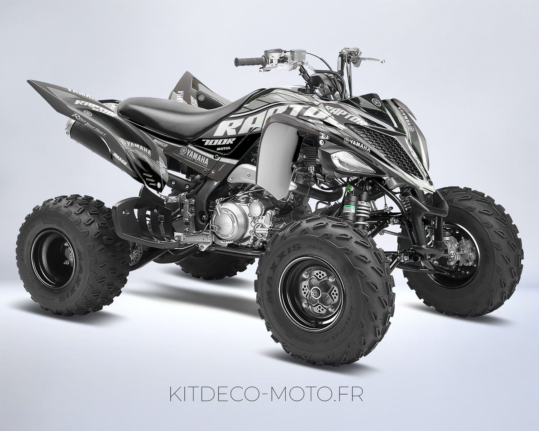 kit déco yamaha yfm 700 raptor anniversaire gris