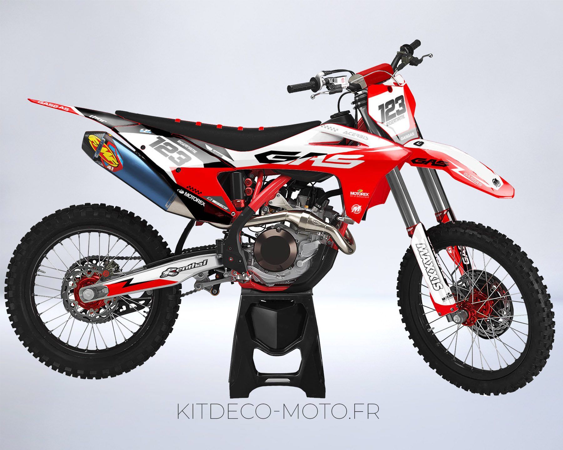 kit déco gasgas ec (2021 2023) acerbis blanc