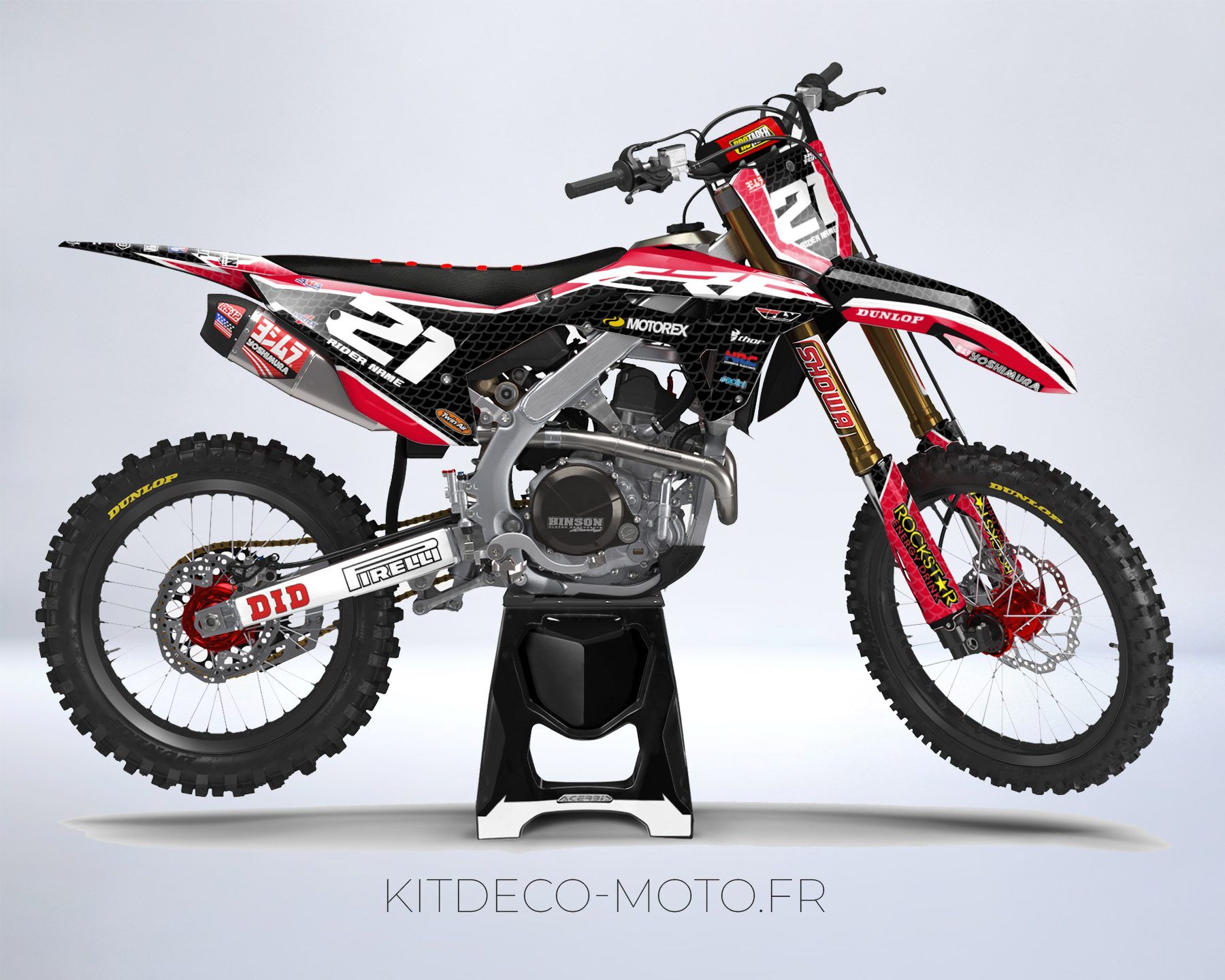 kit déco honda 250 crf (2022 2023) ruche
