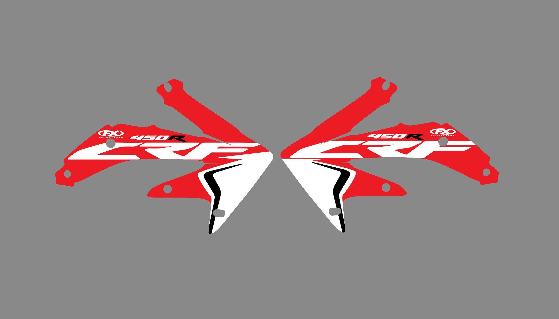 kit déco honda 450 crf (2005 2008) origine