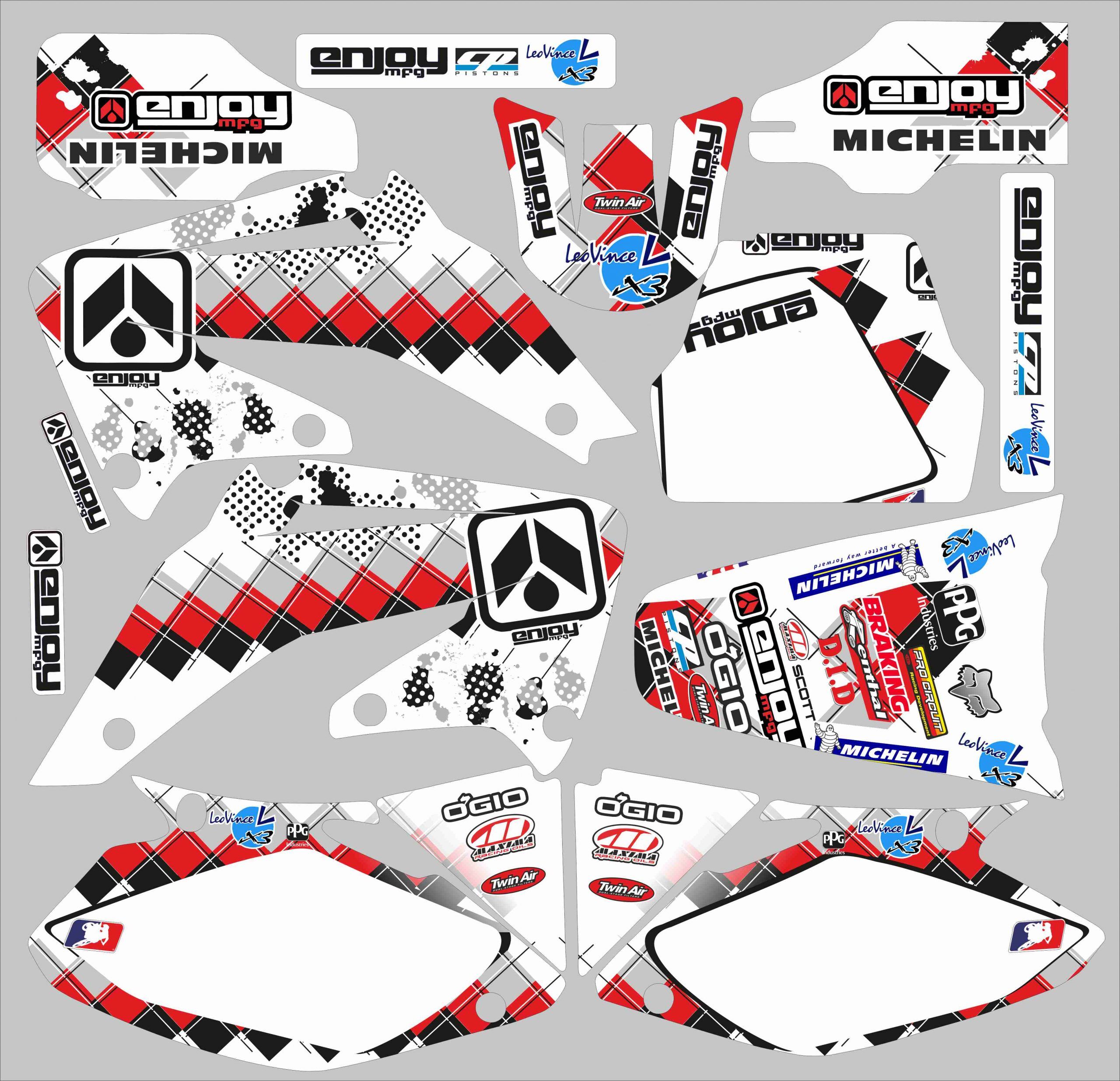 kit déco honda 450 crf (2002 2004) enjoy