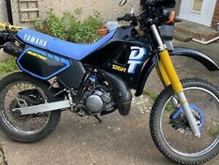 kit déco yamaha 125 dtr noir