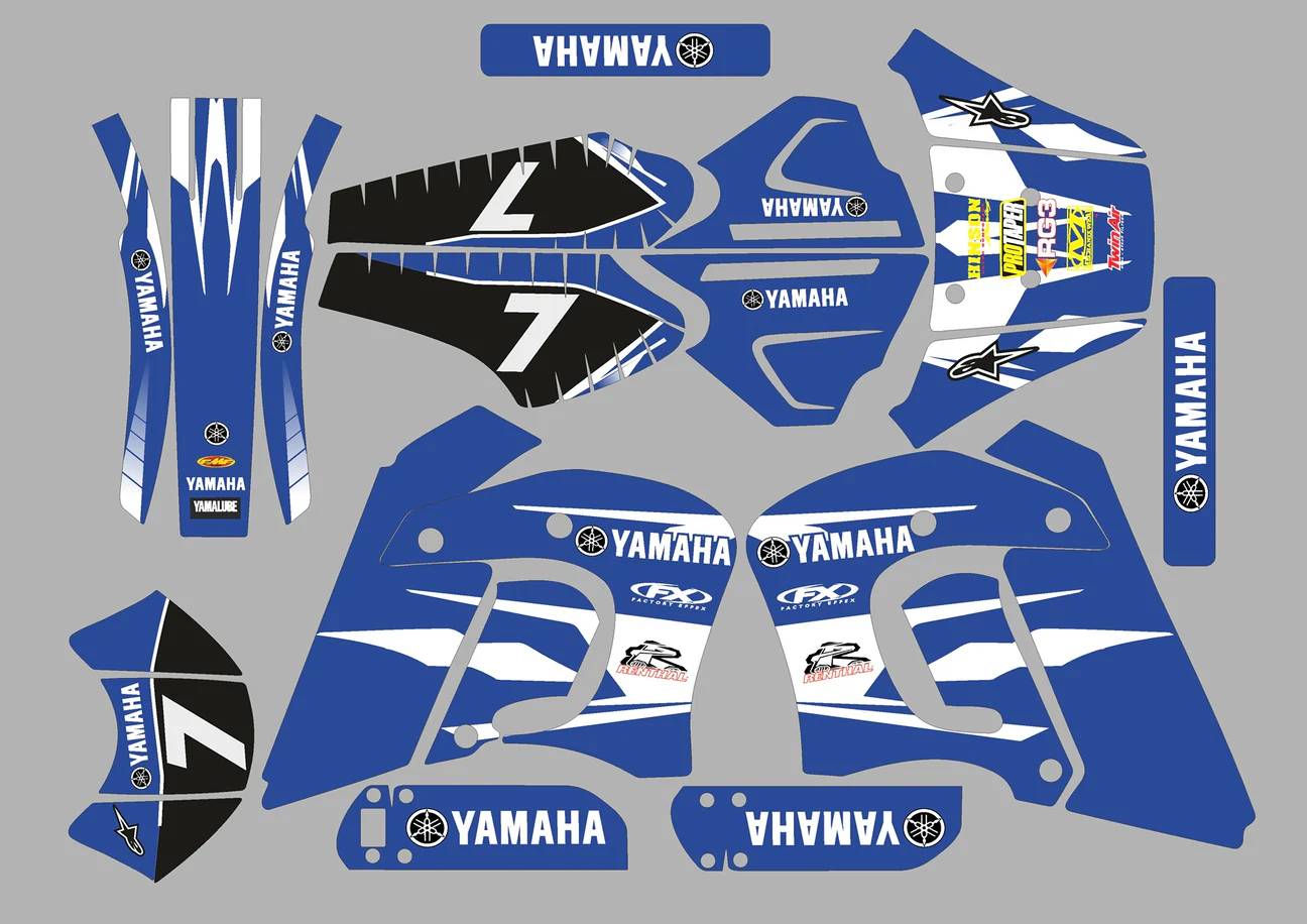 kit déco yamaha dt 50 (avant 2002) – replica yz
