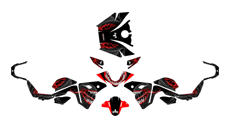 kit déco yamaha tracer 700 (2020 2024) venom