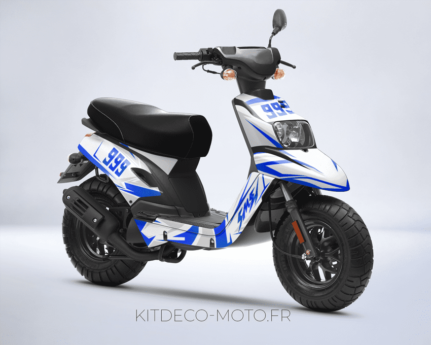 kit déco mbk booster (2004 2018) sublime bleu