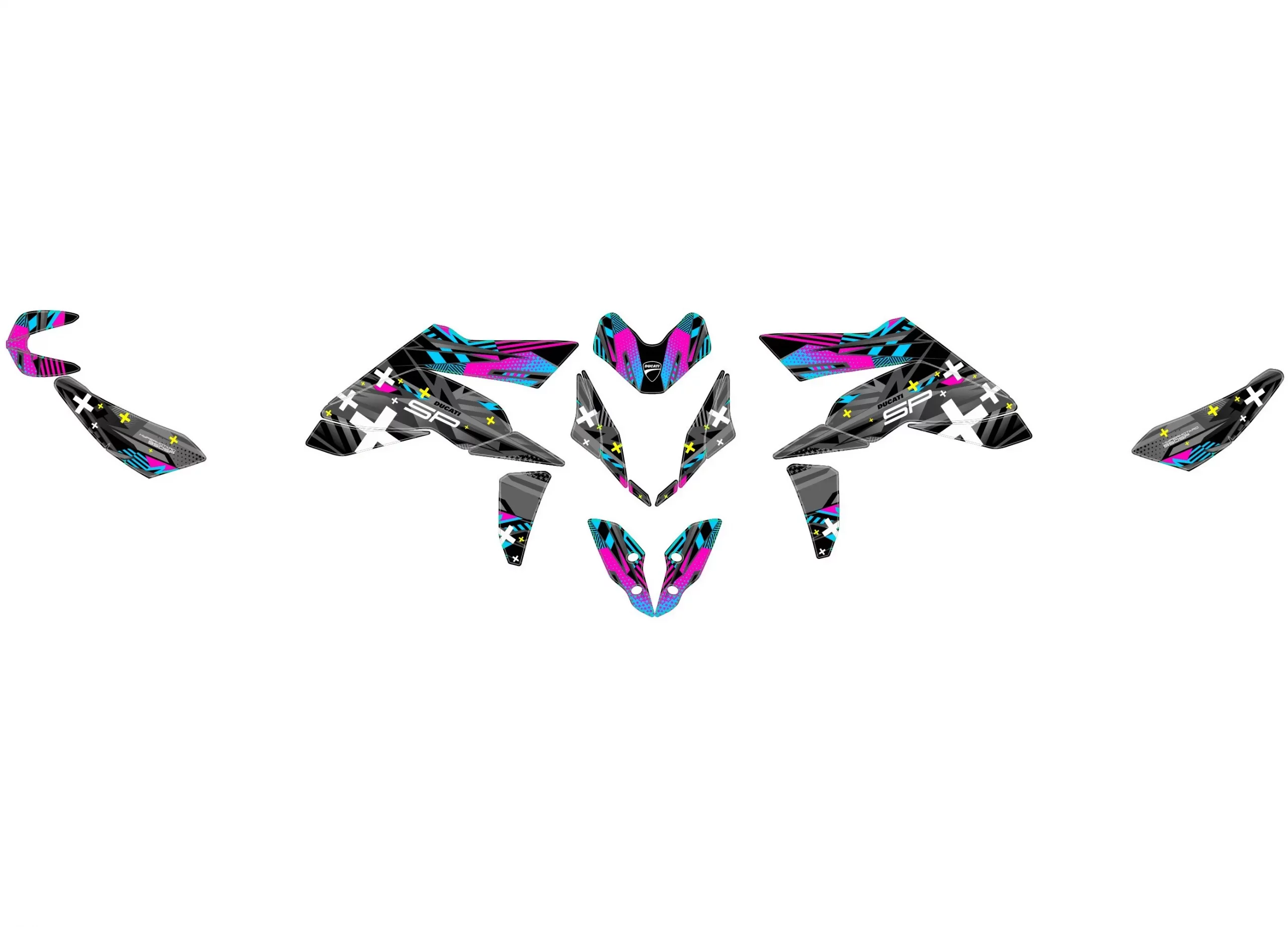 kit déco ducati hypermotard 950 grafik