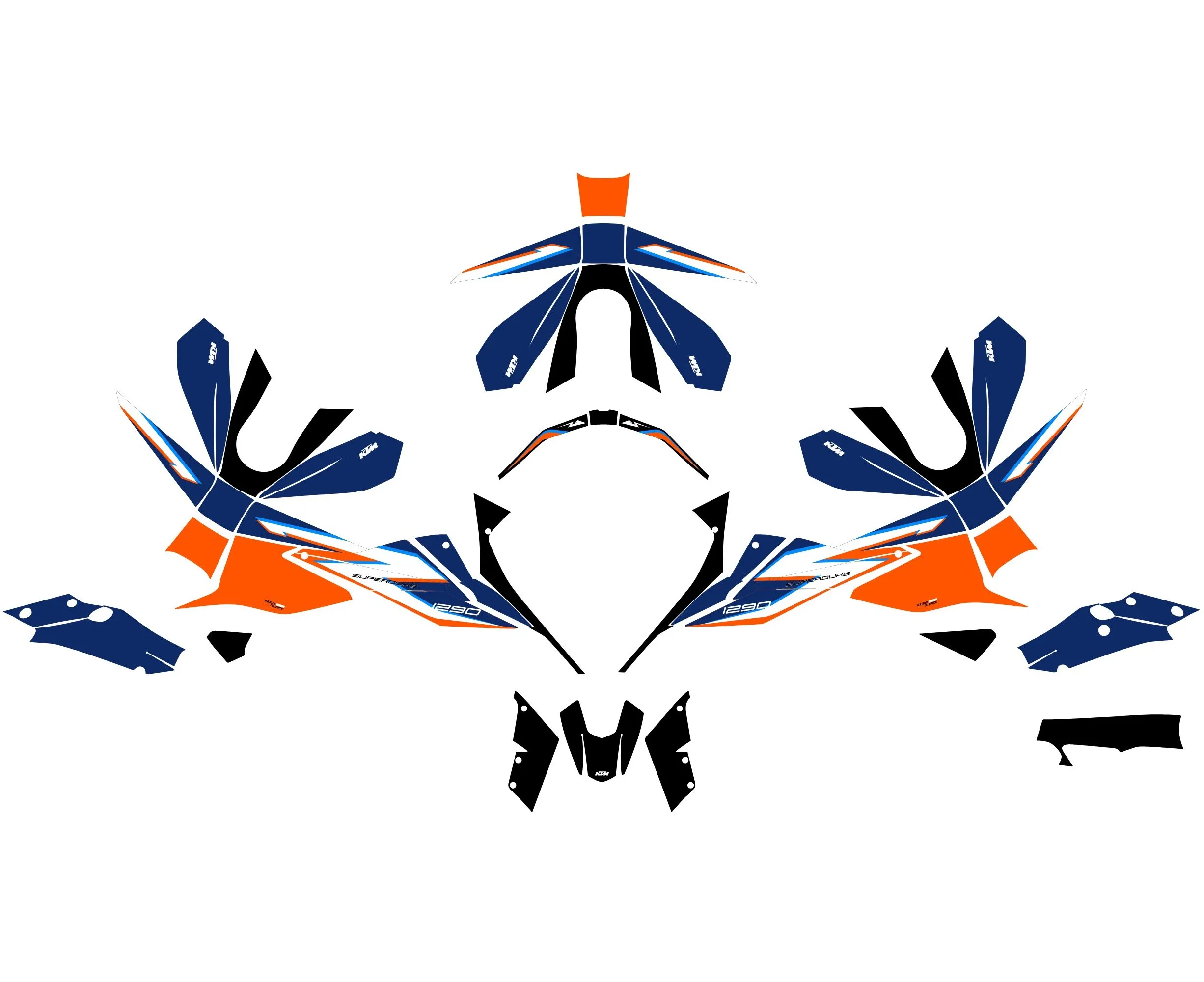 kit déco ktm 1290 r superduke origine #5