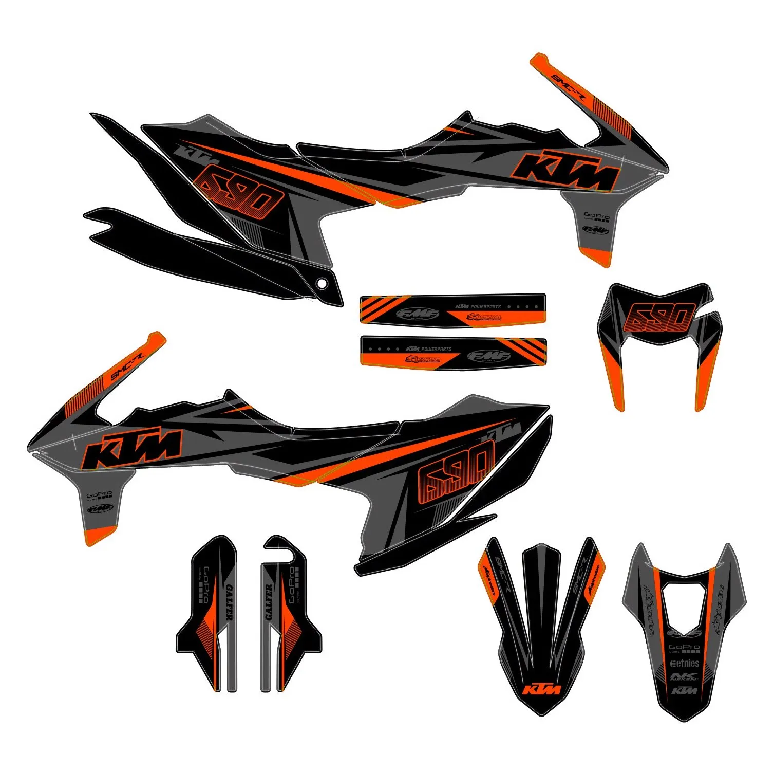 kit déco ktm 690 smcr (2019 2024) speed