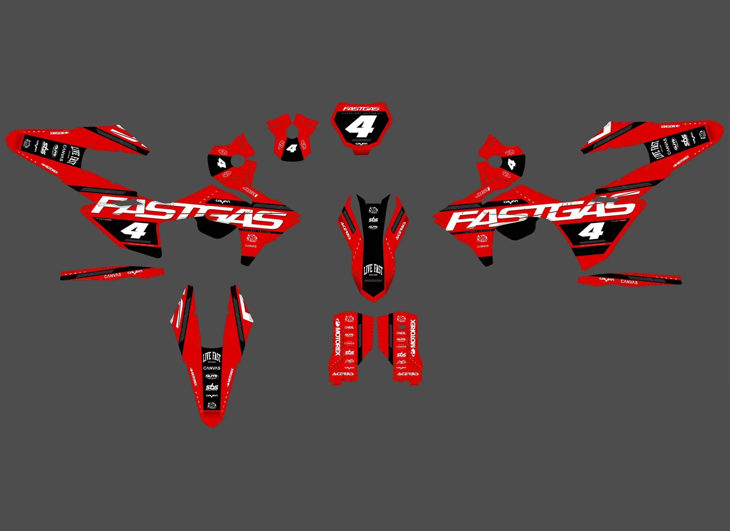 kit déco gasgas ec (2024) fastgas