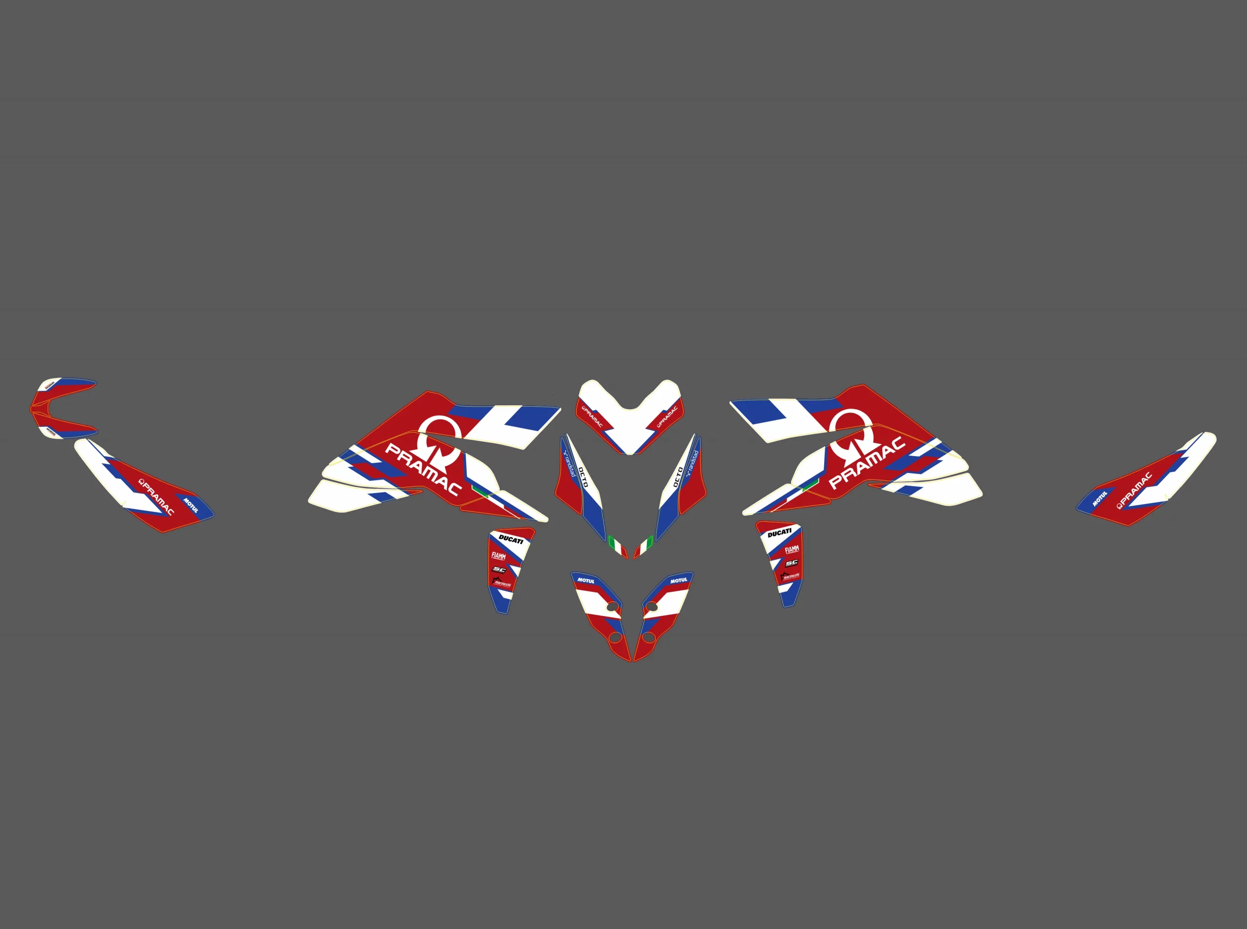 kit déco ducati hypermotard 950 racing