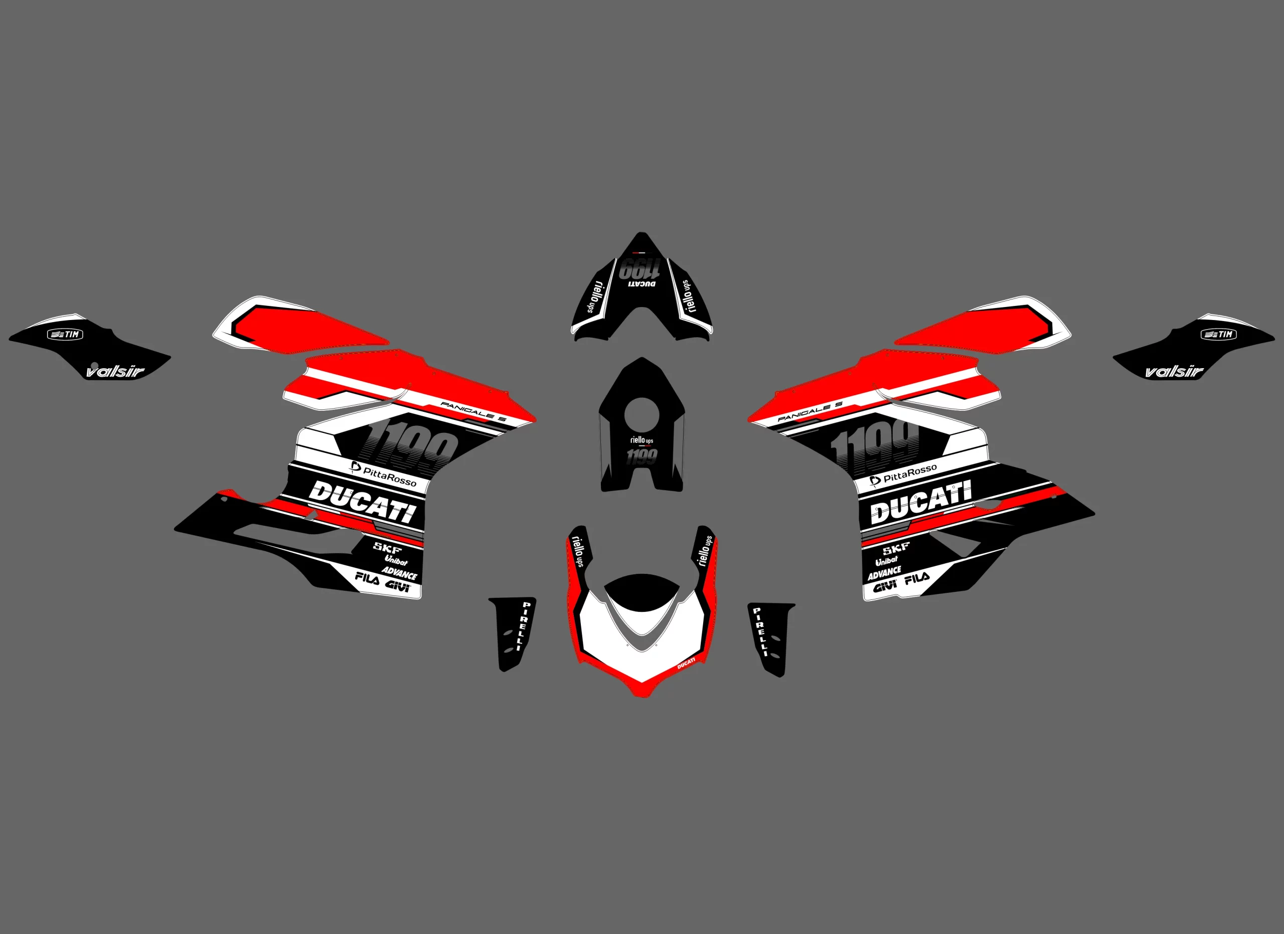 kit déco ducati panigale race