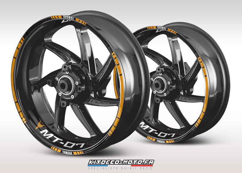 stickers de jante moto yamaha mt 07