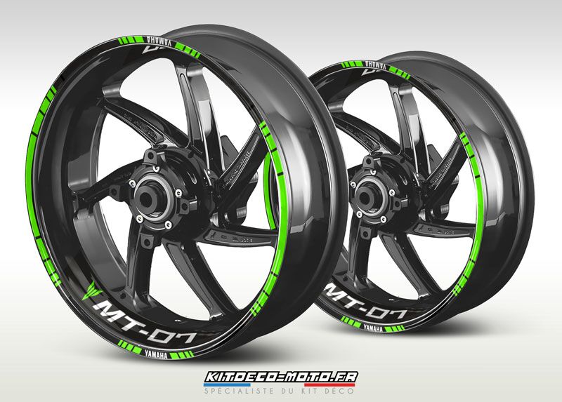 stickers de jante moto yamaha mt 07