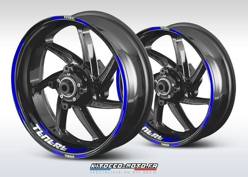 stickers de jante moto yamaha 1200 super tenere