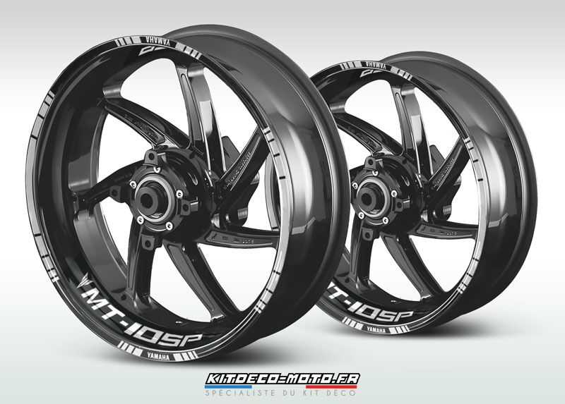 stickers de jante moto yamaha mt 10 sp