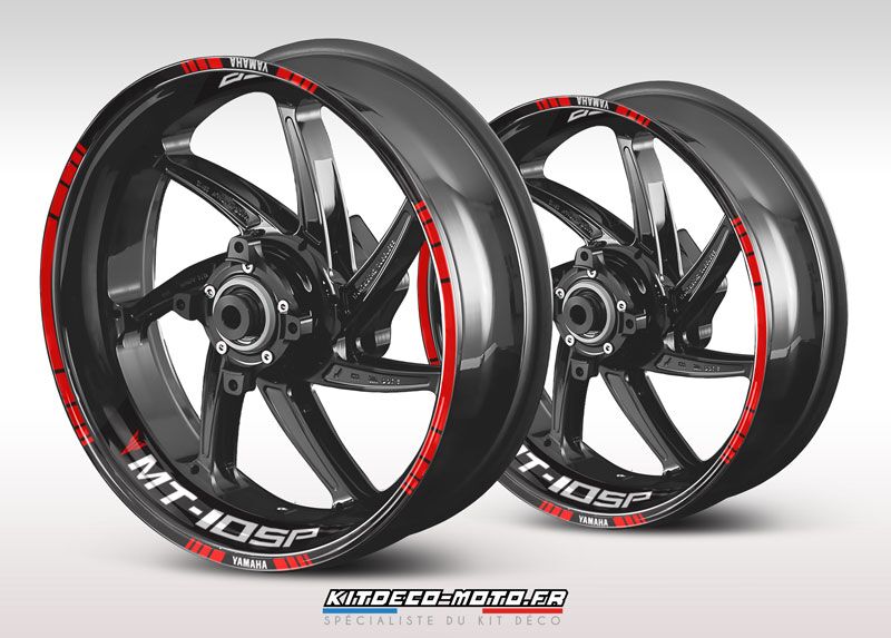 stickers de jante moto yamaha mt 10 sp