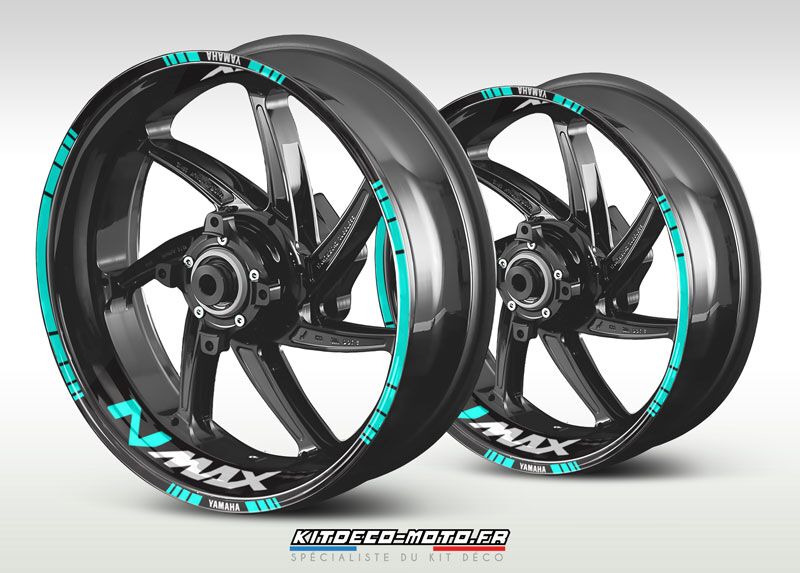 stickers de jante moto yamaha n max