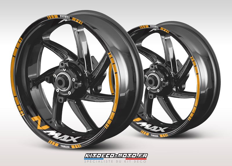 stickers de jante moto yamaha n max