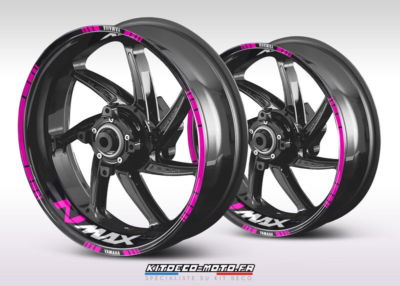 stickers de jante moto yamaha n max