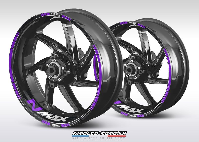 stickers de jante moto yamaha n max