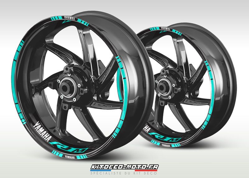 stickers de jante moto yamaha r1m